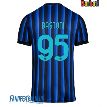 Inter Milan Alessandro Bastoni #95 Tricou Fotbal Replică 2025-26 Barbati Acasa